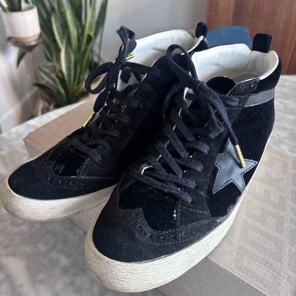 Golden Goose Mid-Star Suede Black | Great Condition - Picture 4 of 9